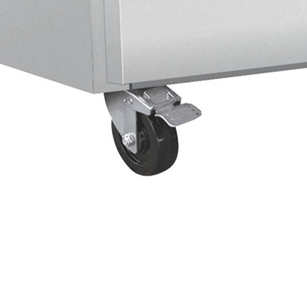 Two-Drawer Refrigerated Chef Base, 6.5 Cu. Ft. Storage Capacity, in Stainless Steel