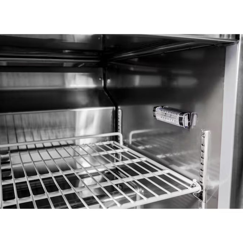 12-Cu Ft Undercounter Frost-Free Commercial Freezer in Stainless Steel