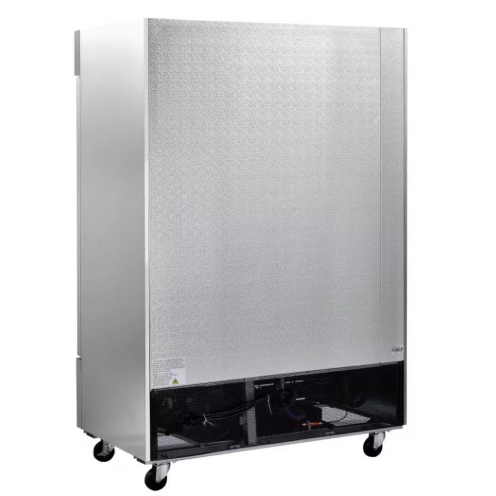 54 In. 48 Cu. Ft. NSF Auto Defrost Reach in Commercial Freezer in Stainless