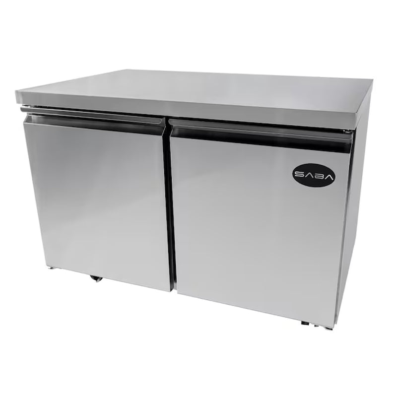12-Cu Ft Undercounter Frost-Free Commercial Freezer in Stainless Steel