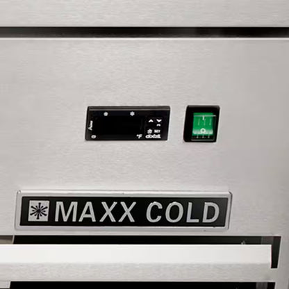 Two-Drawer Refrigerated Chef Base, 6.5 Cu. Ft. Storage Capacity, in Stainless Steel