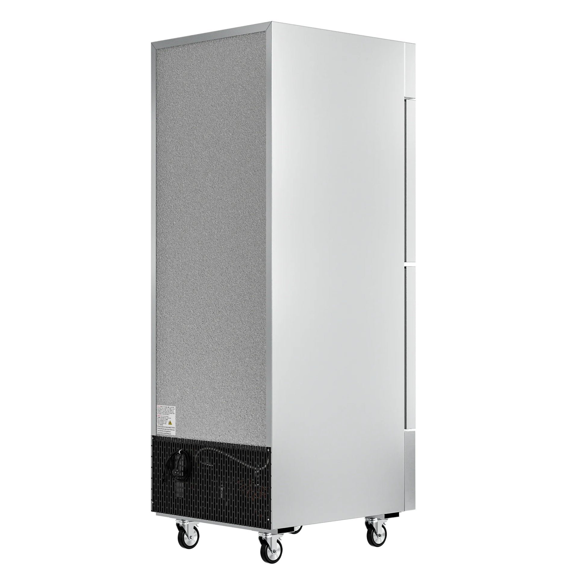 29" Commercial Stainless Steel Half Door Reach-In Freezer in Silver