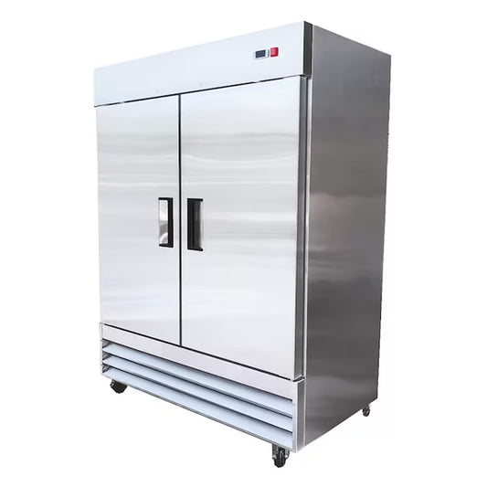 48-Cu Ft Upright Frost-Free Commercial Freezer in Stainless Steel