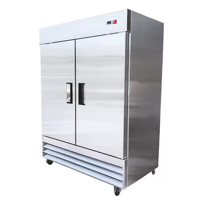 48-Cu Ft Upright Frost-Free Commercial Freezer in Stainless Steel