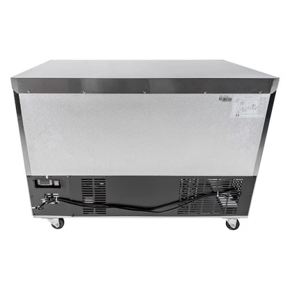 12-Cu Ft Undercounter Frost-Free Commercial Freezer in Stainless Steel