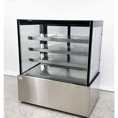 48 In. 19 Cu. Ft. Commercial Refrigerator Bakery Display Case in Stainless Steel