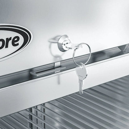 29 In. One Glass Door Reach-In Freezer 23 Cu. Ft.