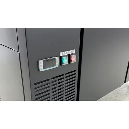 Four Taps Dual Taps per Tower Three 1/2 In. Barrel Keg Dispenser Kegerator with Two Towers