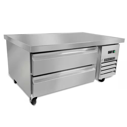 Two-Drawer Refrigerated Chef Base, 6.5 Cu. Ft. Storage Capacity, in Stainless Steel