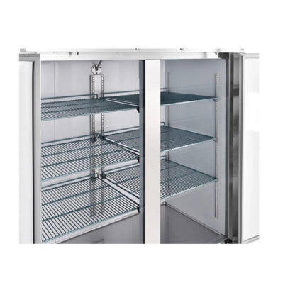 54 In. 48 Cu. Ft. NSF Auto Defrost Reach in Commercial Freezer in Stainless