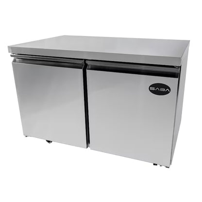 12-Cu Ft Undercounter Frost-Free Commercial Freezer in Stainless Steel